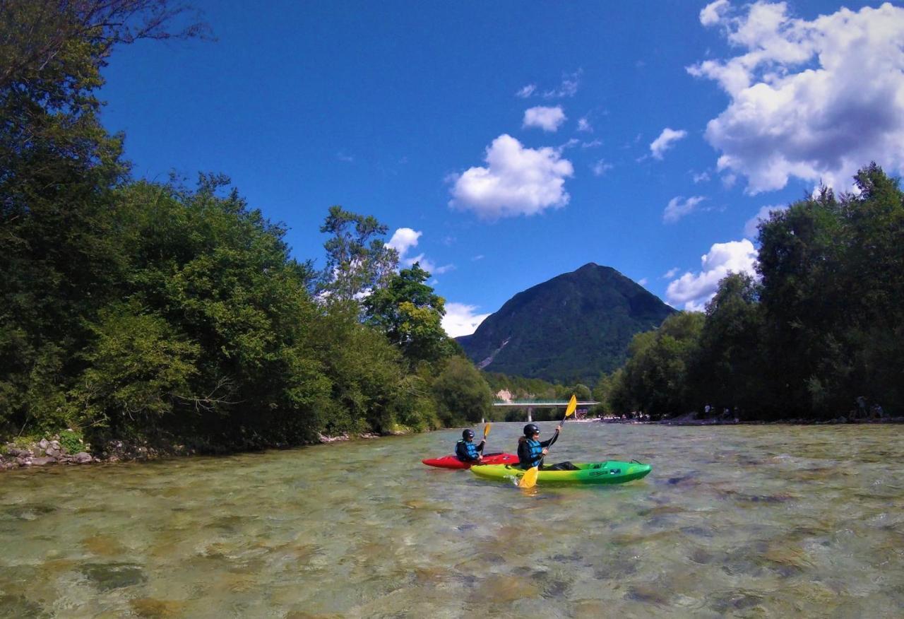 Socaland Glamping Hotel Bovec Buitenkant foto